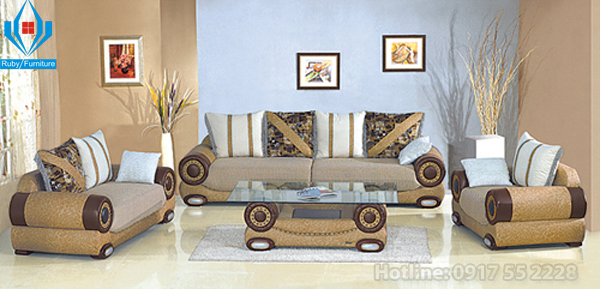 sofa vải mã 1308